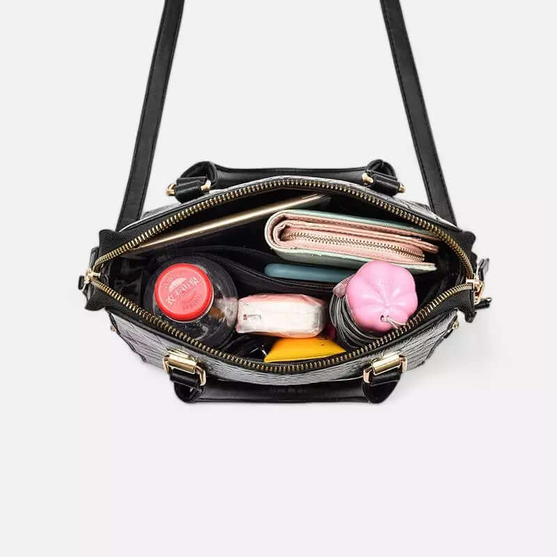 Bolsa De Couro Legítimo Luxy Max
