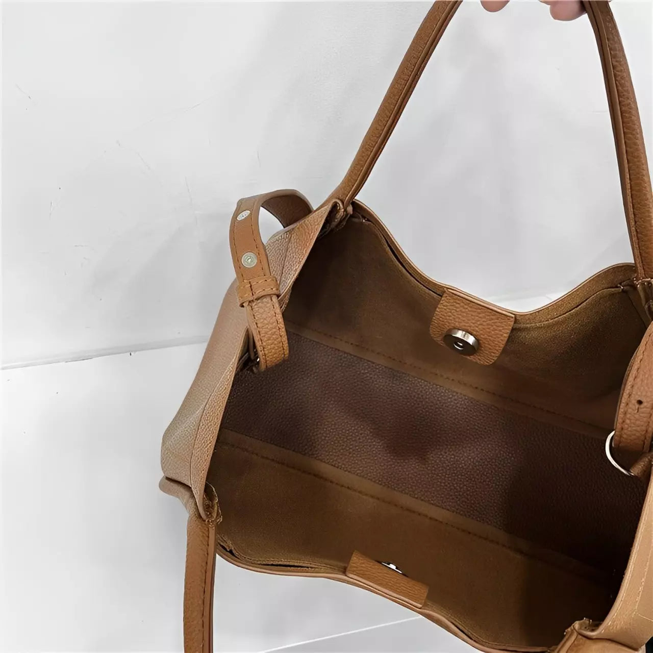 Bolsa De Couro Legítimo Megan