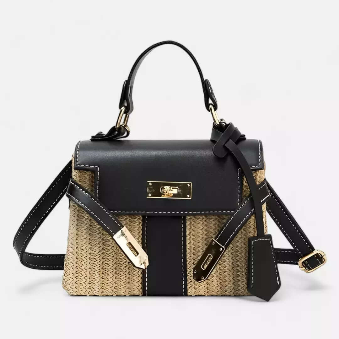 Bolsa De Ombro Caixa Palha