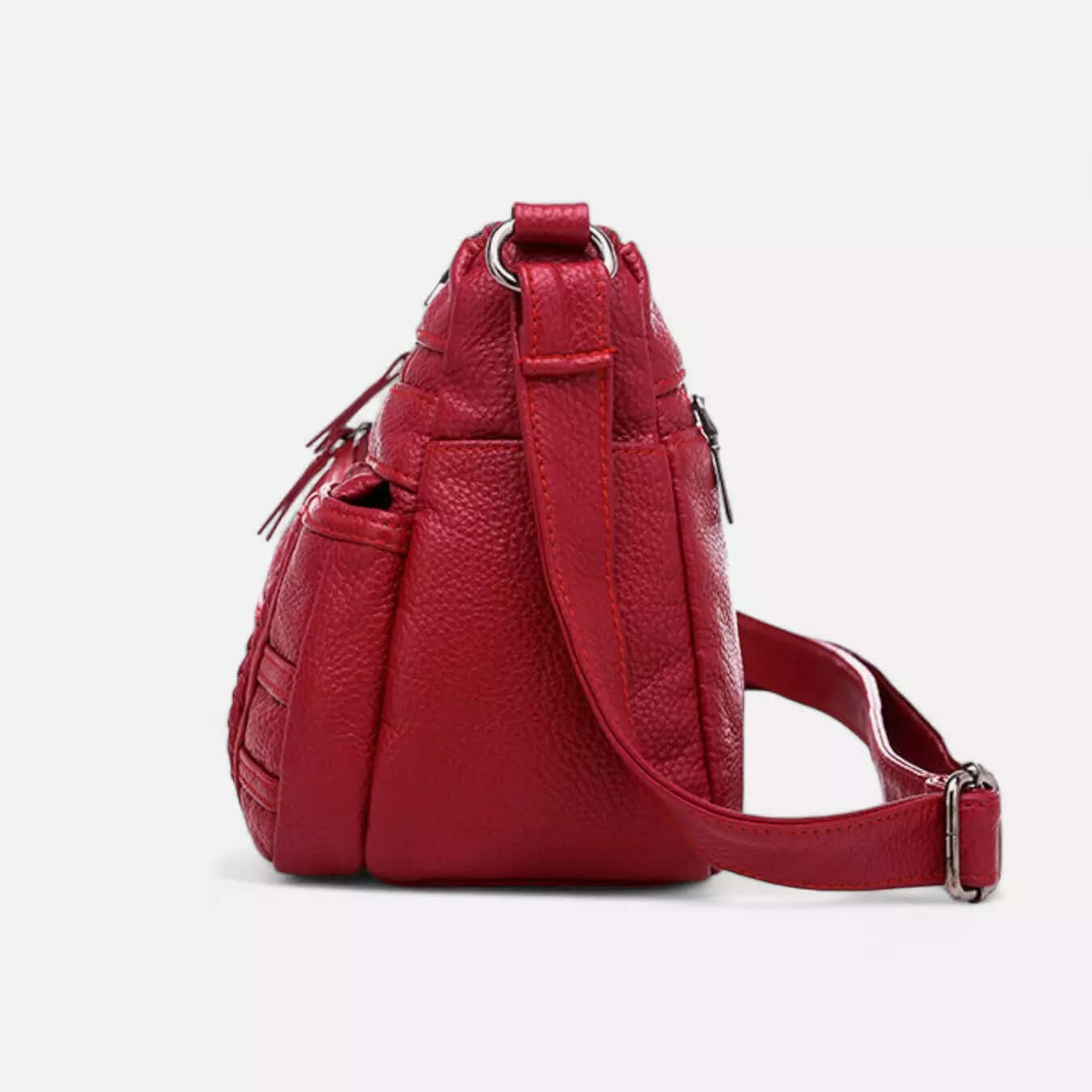 Bolsa De Ombro Em Couro Legítimo Bia