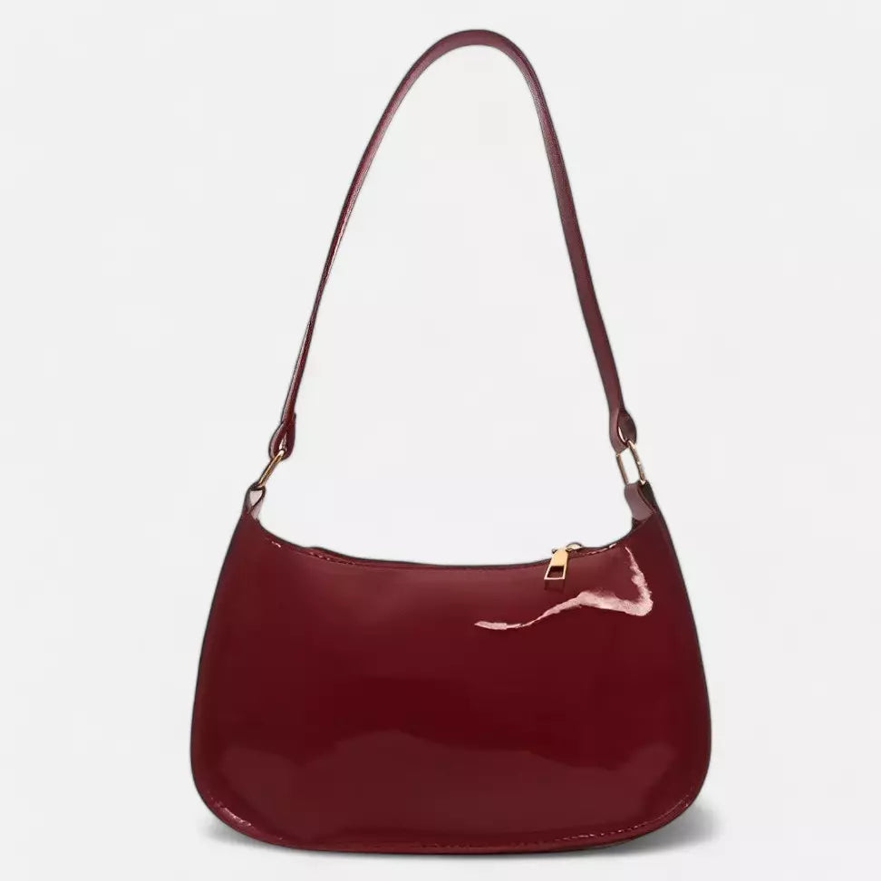 Bolsa De Ombro Em Couro Legítimo Melissa