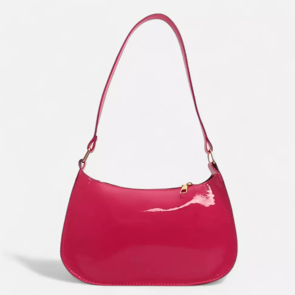 Bolsa De Ombro Em Couro Legítimo Melissa
