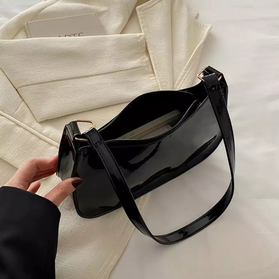 Bolsa De Ombro Em Couro Legítimo Melissa