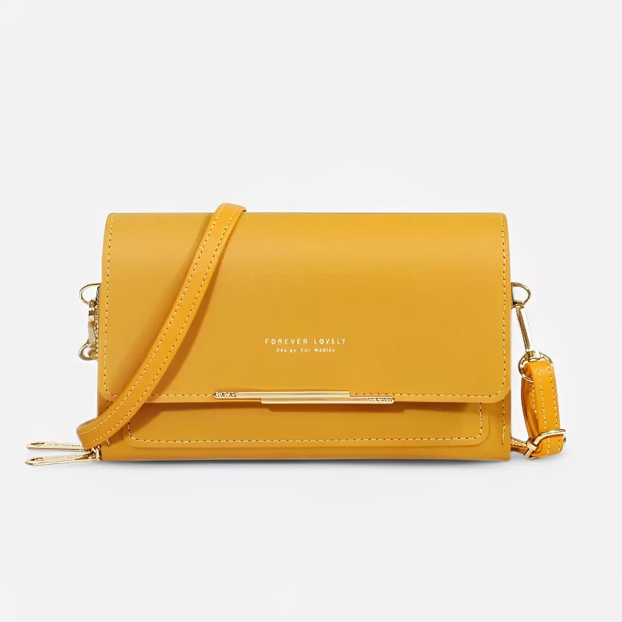 Bolsa De Ombro Em Couro Trayce