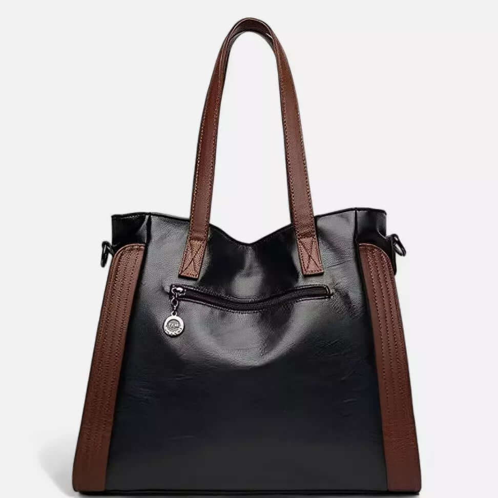 Bolsa De Ombro Em Couro Vintage Model