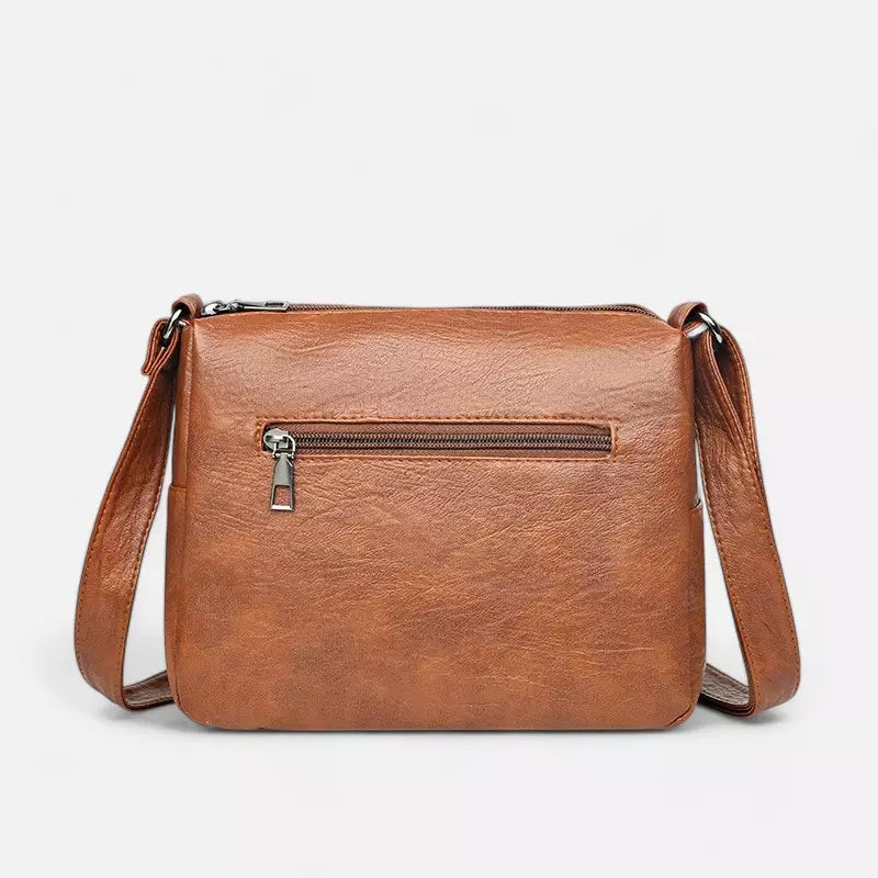 Bolsa Mensageiro Em Couro Vegano Lara