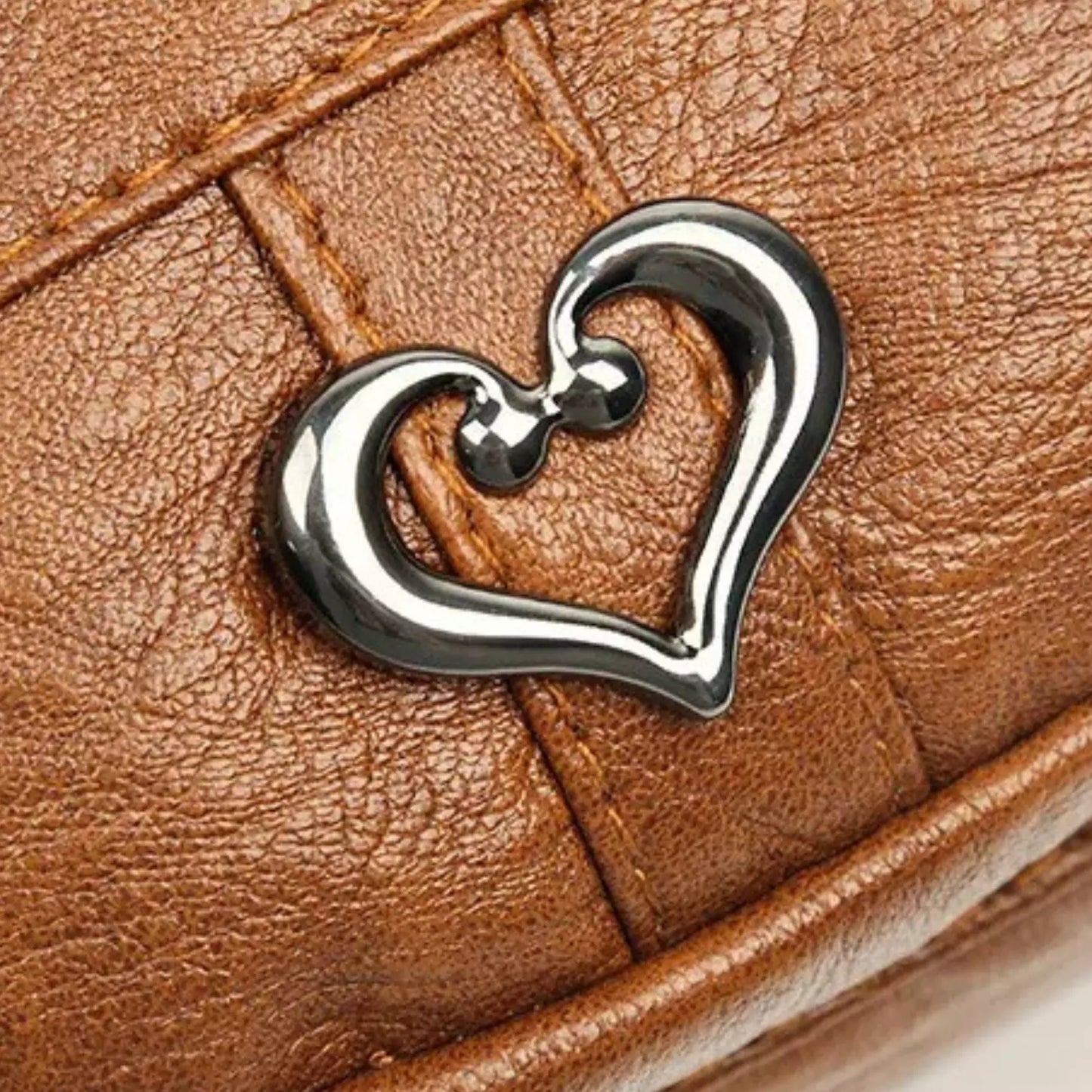 Bolsa Mensageiro Em Couro Vegano Lara
