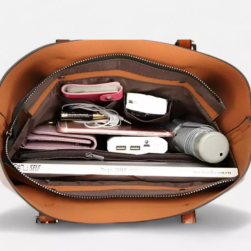 Bolsa Tiracolo Em Couro Legítimo Essence