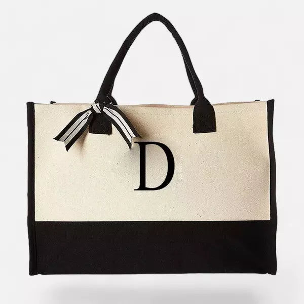 Bolsa Tote De Praia Personalizada Com Letra