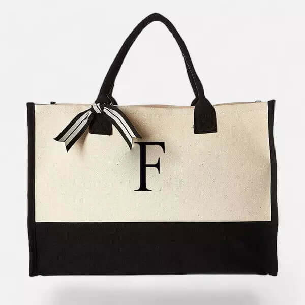 Bolsa Tote De Praia Personalizada Com Letra