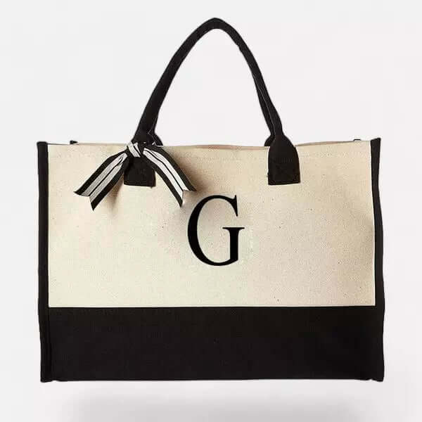 Bolsa Tote De Praia Personalizada Com Letra