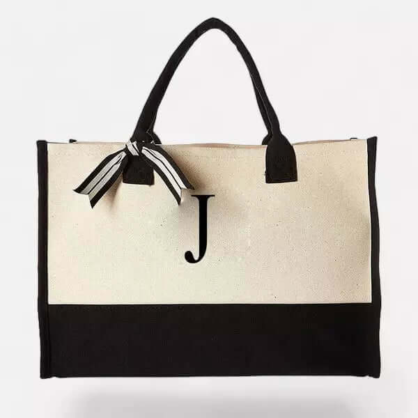 Bolsa Tote De Praia Personalizada Com Letra
