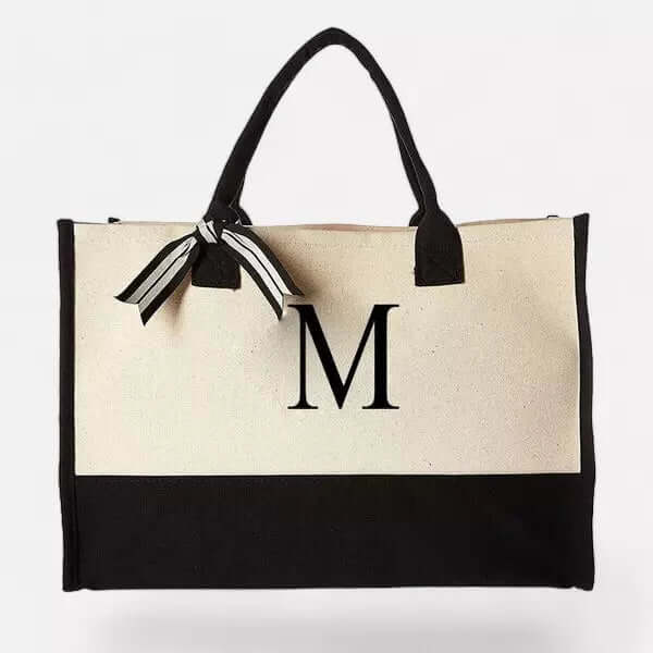 Bolsa Tote De Praia Personalizada Com Letra