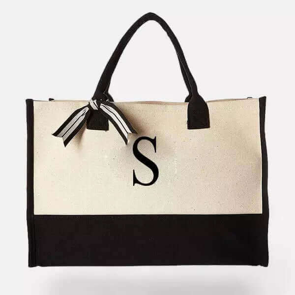 Bolsa Tote De Praia Personalizada Com Letra