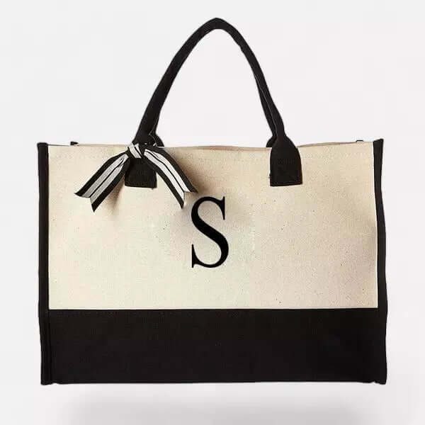 Bolsa Tote De Praia Personalizada Com Letra