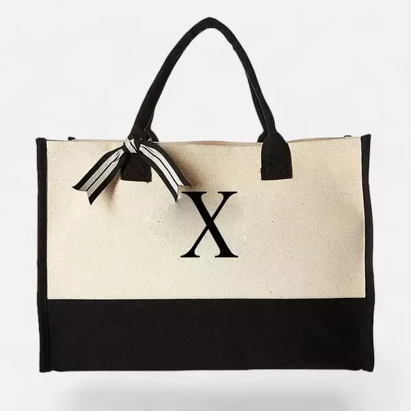 Bolsa Tote De Praia Personalizada Com Letra