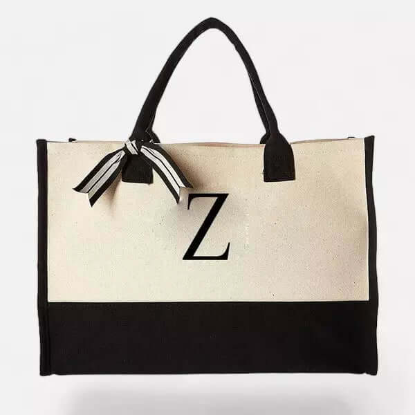 Bolsa Tote De Praia Personalizada Com Letra