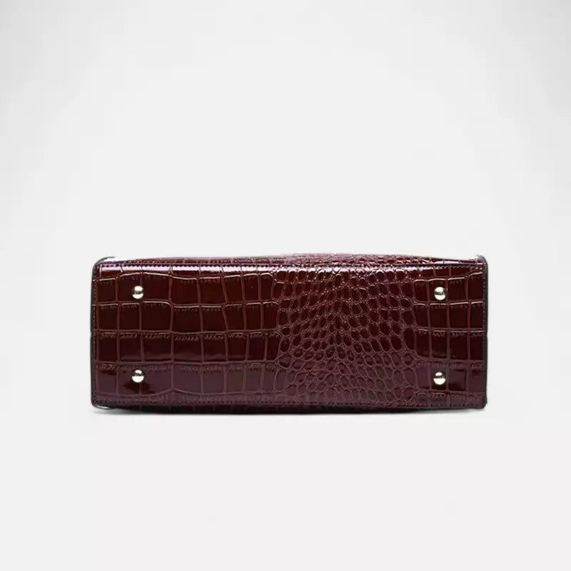 Bolsa Tote Em Courino Gabi