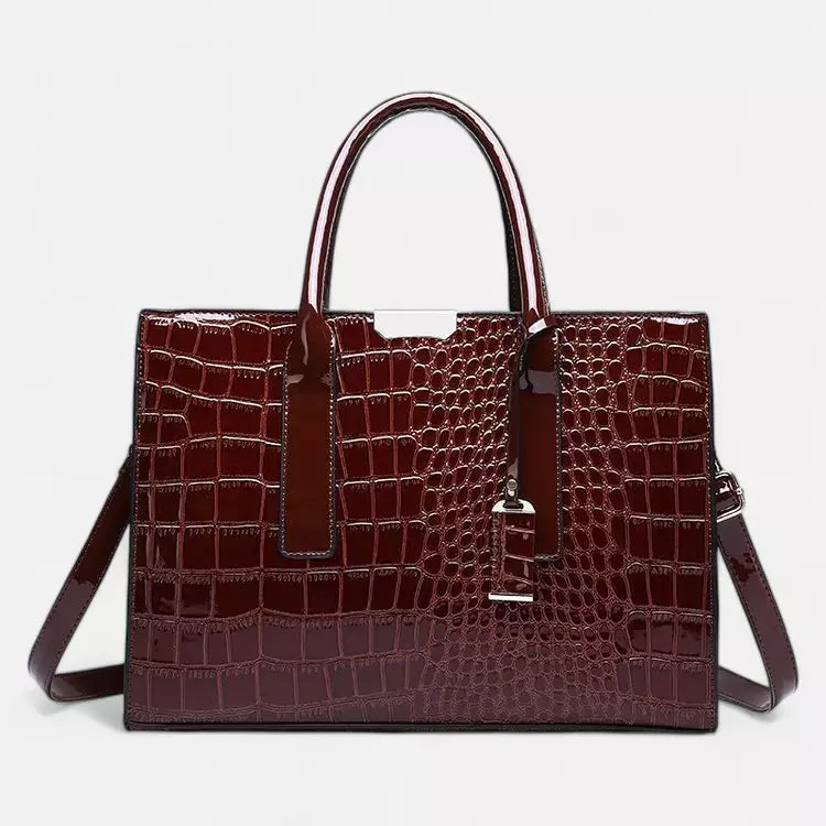 Bolsa Tote Em Courino Gabi