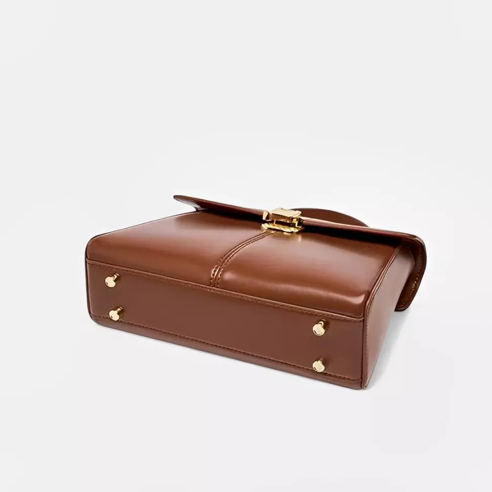 Bolsa Tote Em Couro Legítimo Samantha