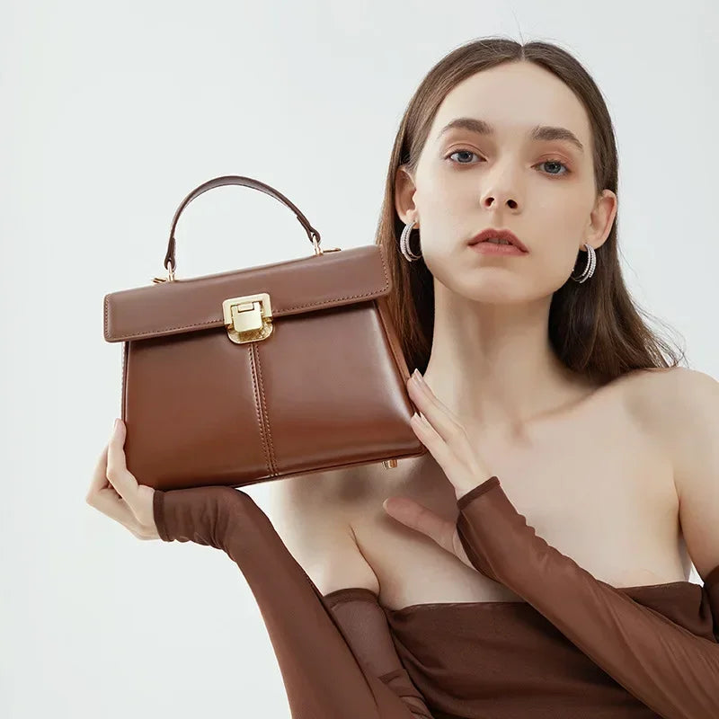 Bolsa Tote Em Couro Legítimo Samantha