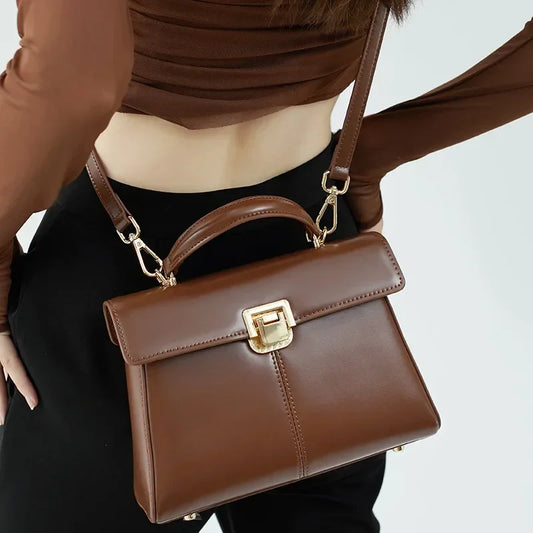 Bolsa Tote Em Couro Legítimo Samantha
