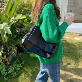 Bolsa De Couro Legítimo Hellen
