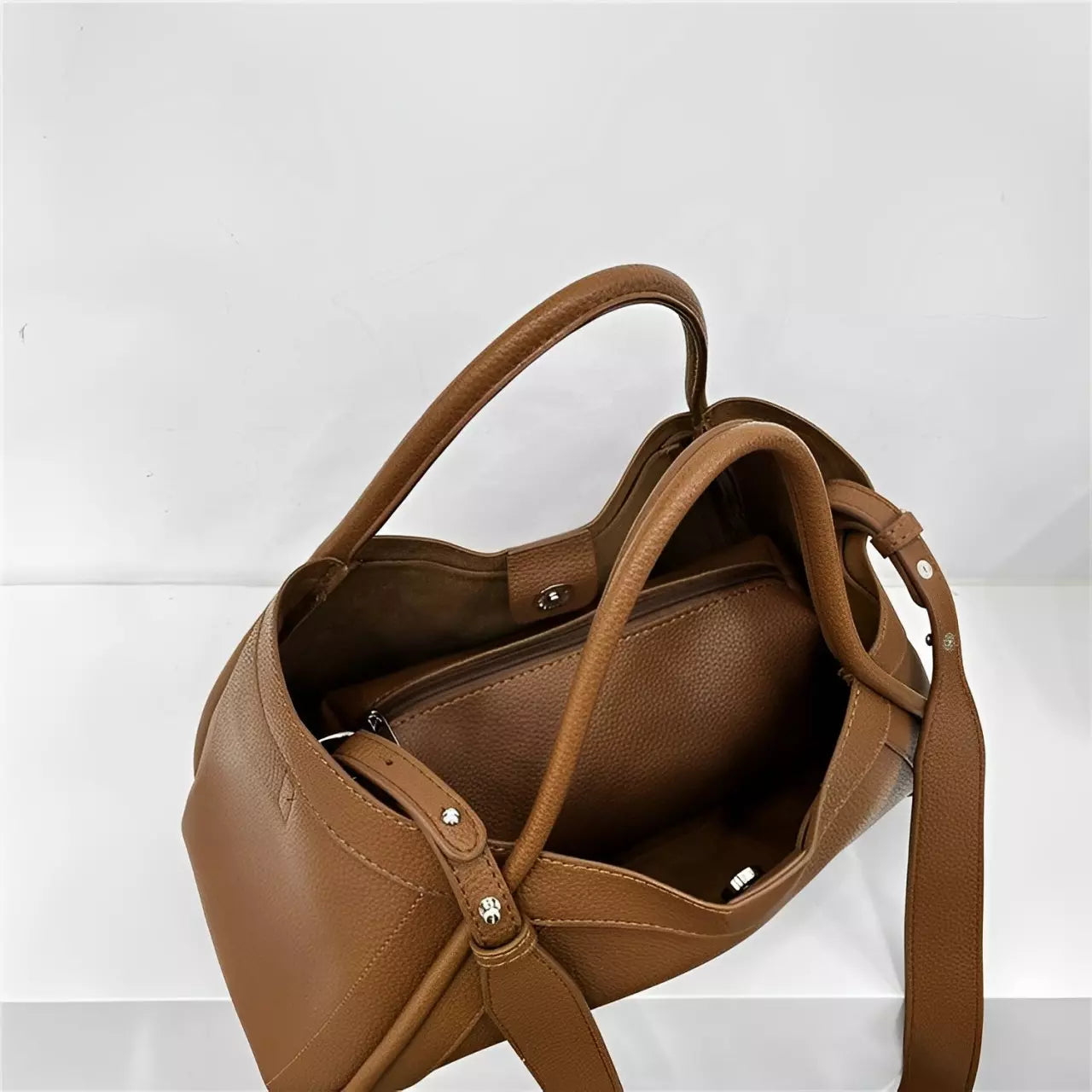 Bolsa De Couro Legítimo Megan