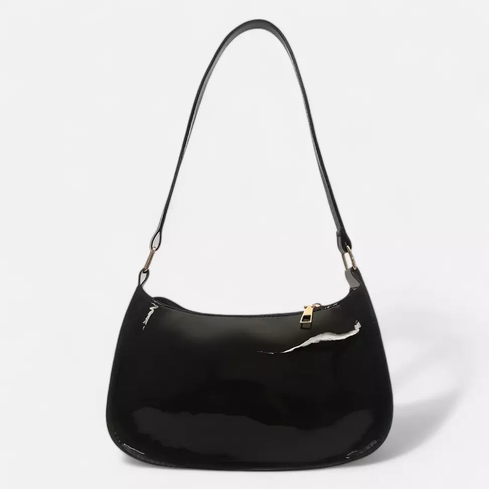 Bolsa De Ombro Em Couro Legítimo Melissa