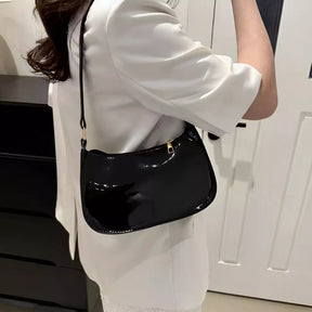 Bolsa De Ombro Em Couro Legítimo Melissa
