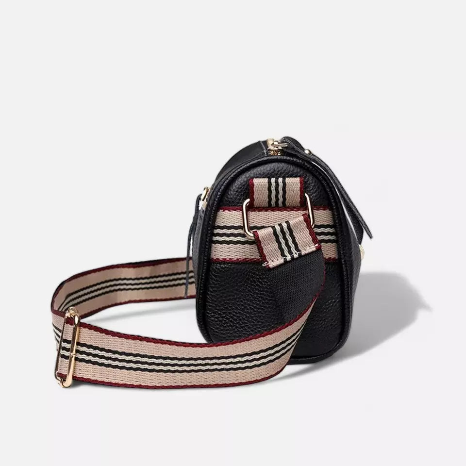 Bolsa De Ombro Em Couro Lush Star