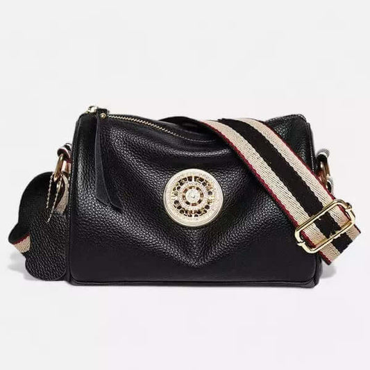 Bolsa De Ombro Em Couro Lush Star