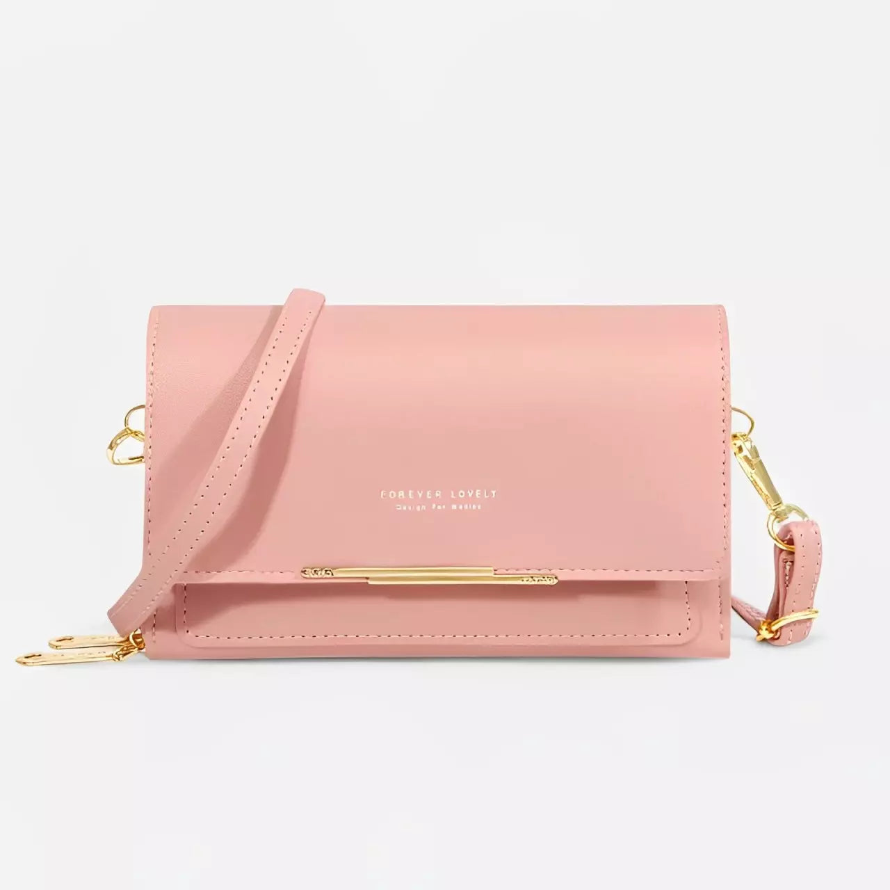 Bolsa De Ombro Em Couro Trayce