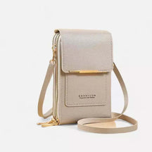Bolsa Para Celular Em Couro PU e Touch Luxe Bag