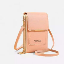 Bolsa Para Celular Em Couro PU e Touch Luxe Bag