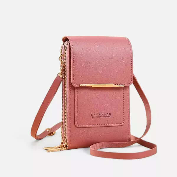Bolsa Para Celular Em Couro PU e Touch Luxe Bag