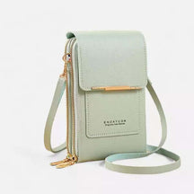 Bolsa Para Celular Em Couro PU e Touch Luxe Bag
