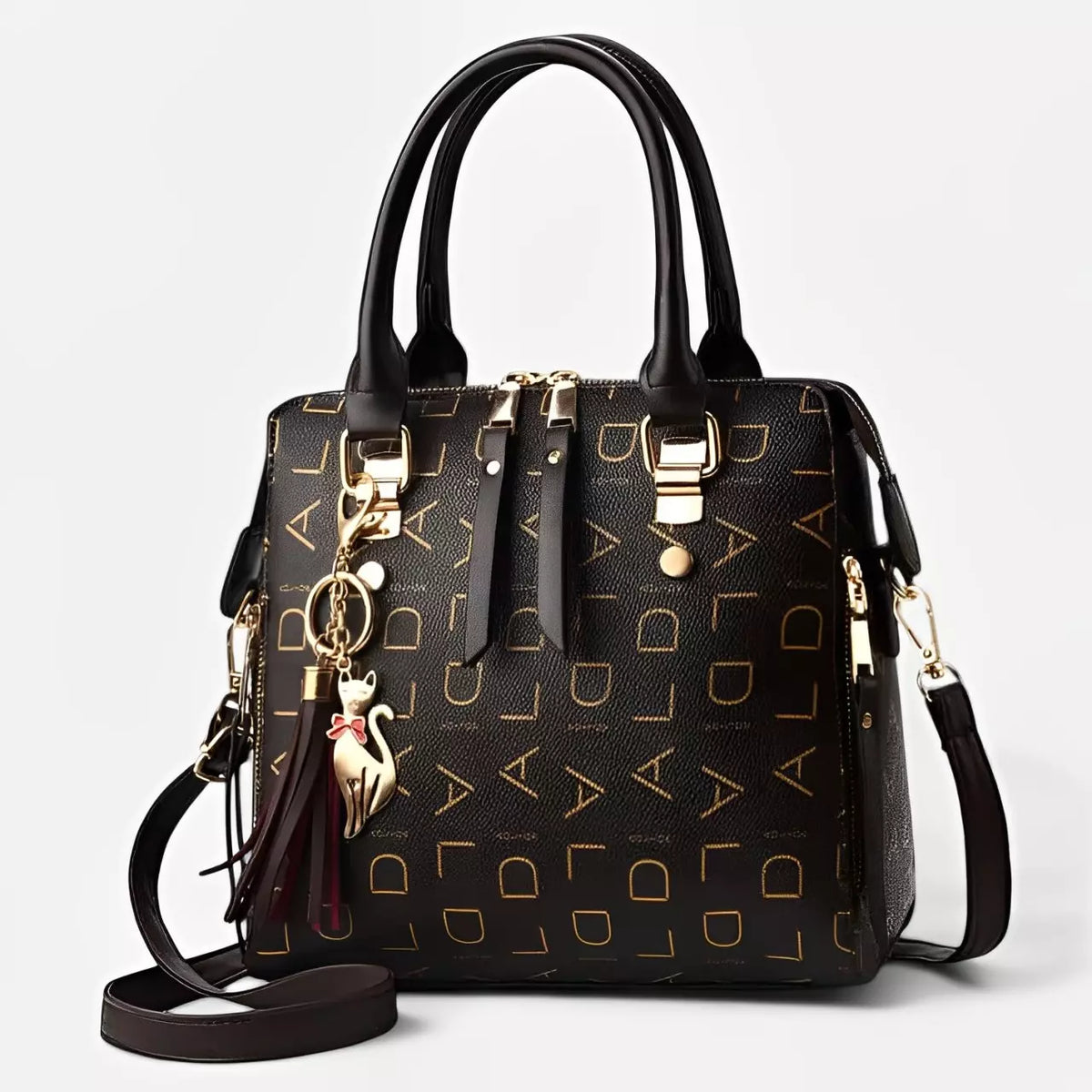 Bolsa Tiracolo Em Couro Legítimo Lady