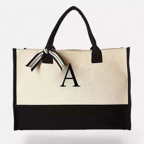 Bolsa Tote De Praia Personalizada Com Letra
