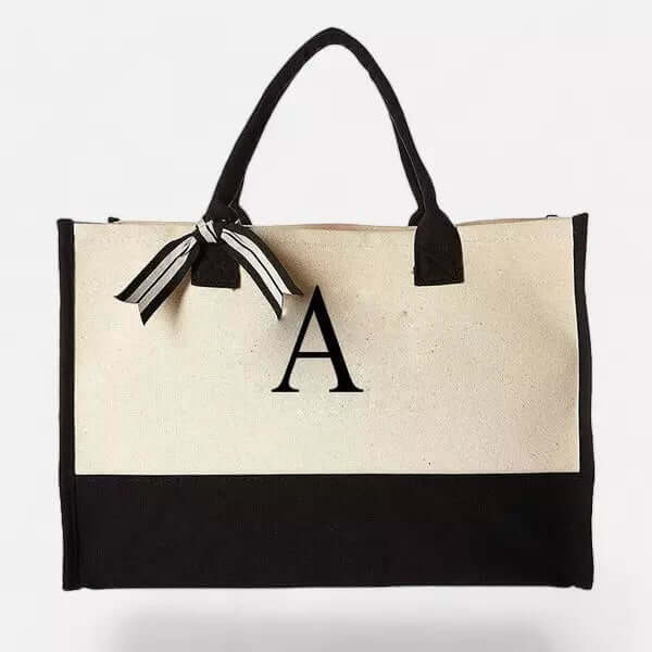 Bolsa Tote De Praia Personalizada Com Letra
