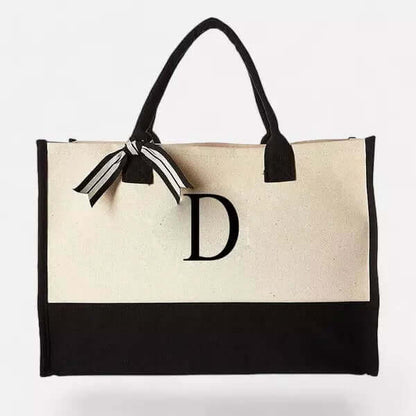 Bolsa Tote De Praia Personalizada Com Letra
