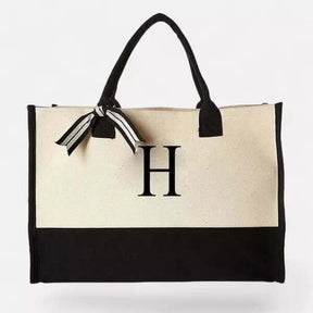 Bolsa Tote De Praia Personalizada Com Letra