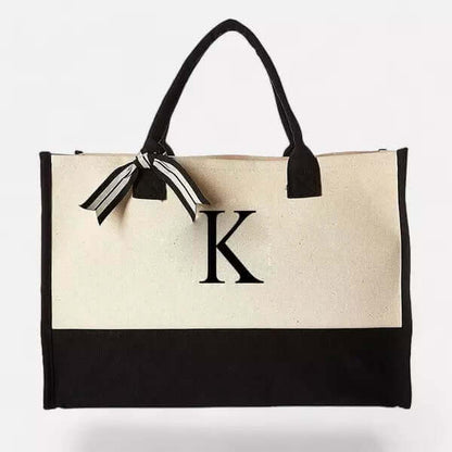 Bolsa Tote De Praia Personalizada Com Letra