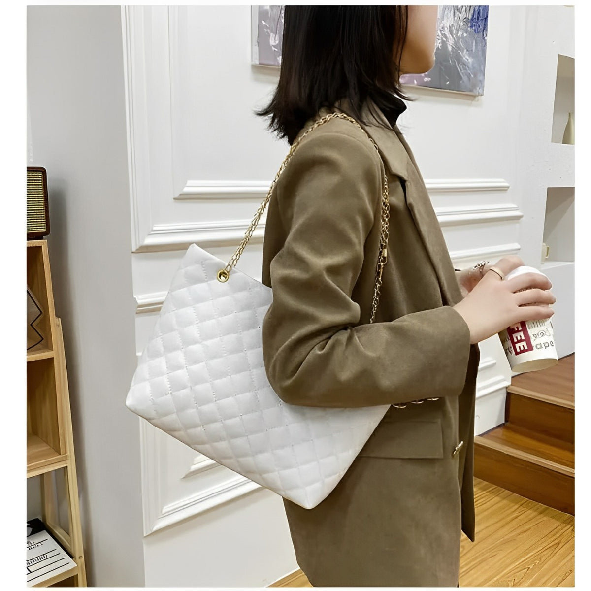 Bolsa Tote Em Couro Excellence
