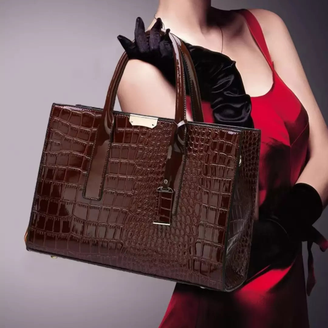 Bolsa Tote Em Couro Legítimo Gabi