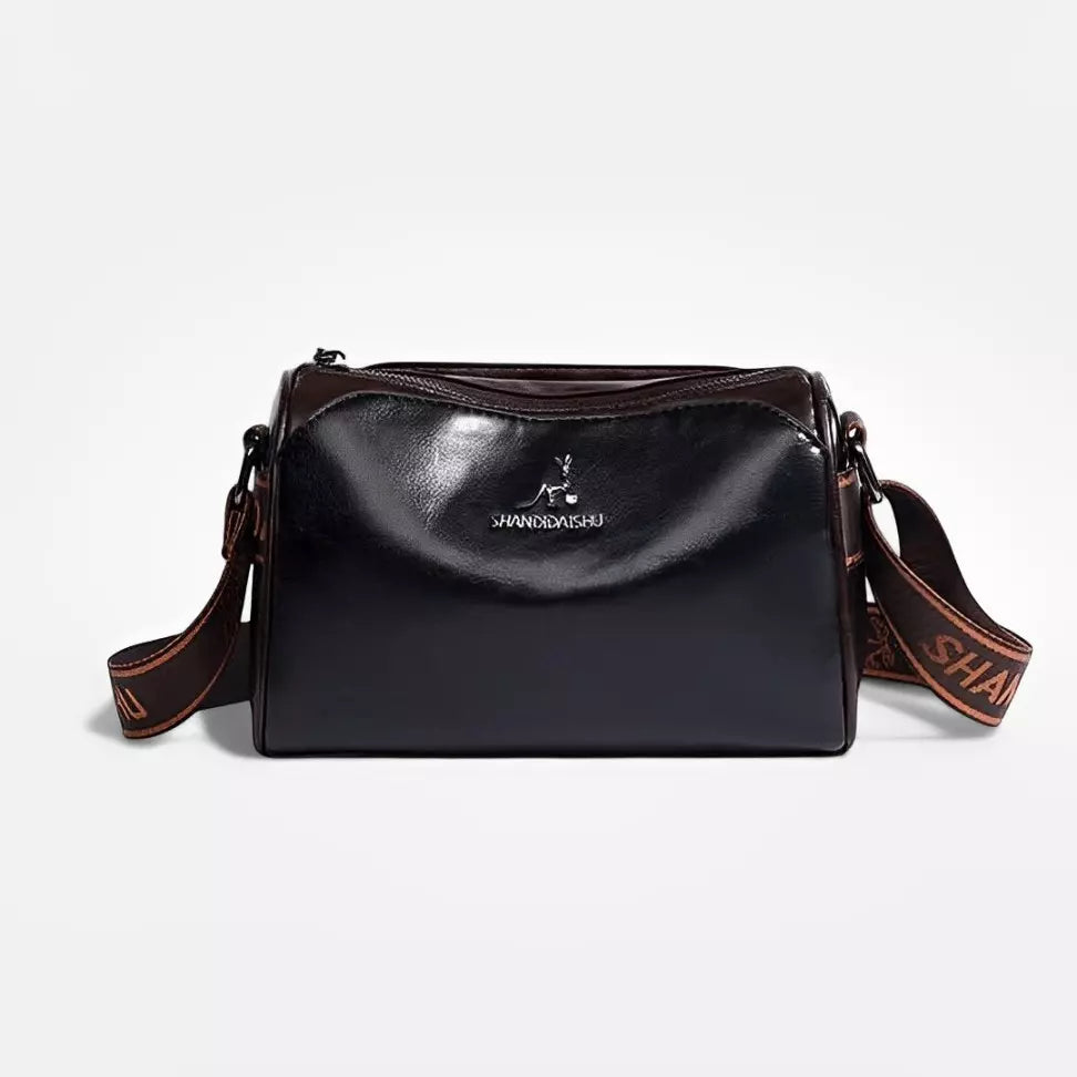 Bolsa Transversal Em Couro Legítimo Serena