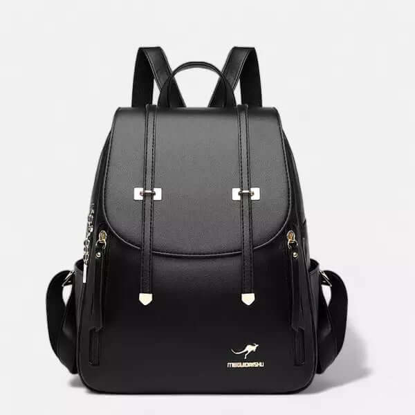 Mochila De Couro Legítimo Mayra